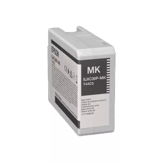 Black Ink Cartridge for Epson C6000(MK) & C6500(MK) - SJIC36P-MK