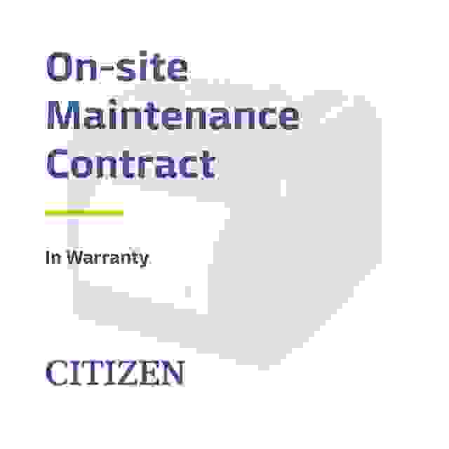 Citizen CLP-521 On-site Maintenance Contract - In Warranty