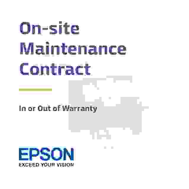 Epson C7500 CoverPlus 5 Year On-site Maintenance Contract - In or Out of Warranty