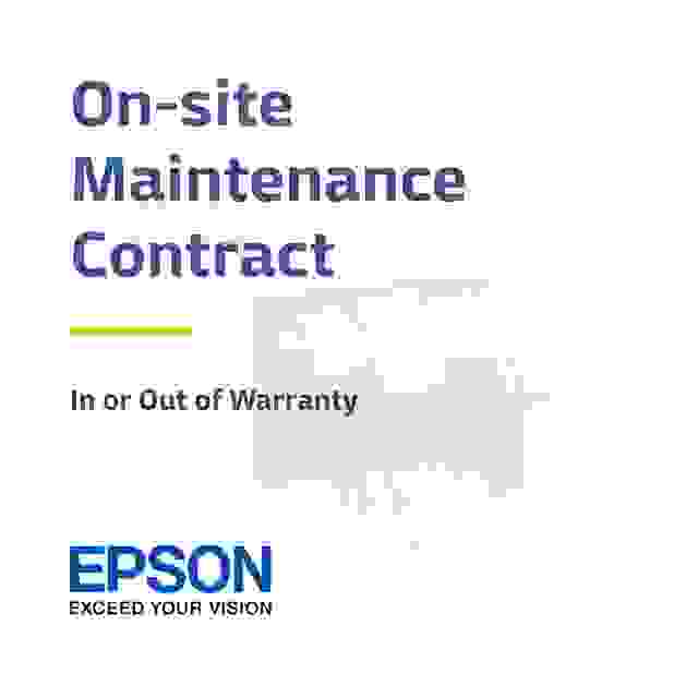 Epson C3400 On-site Maintenance Contract - In Warranty