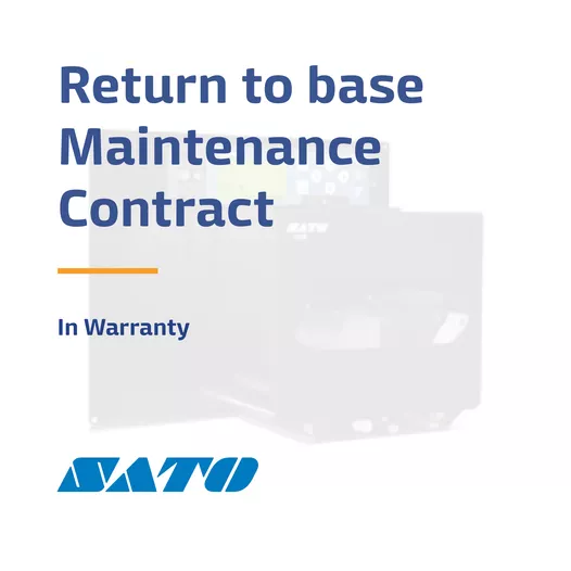 Sato MB410i Return To Base Maintenance Contract - In Warranty