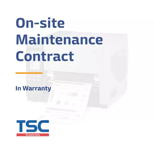 TSC TTP-2610MT On-site Maintenance Contract - In Warranty
