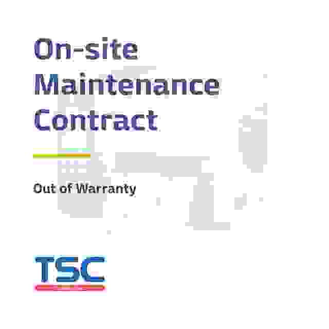 TSC TTP-366M On-site Maintenance Contract - Out of Warranty