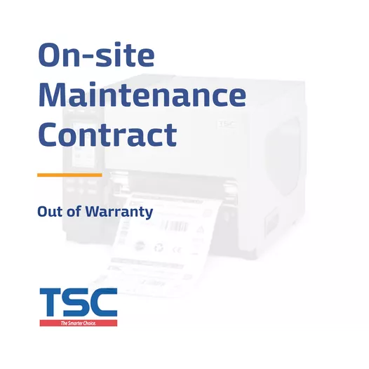 TSC TTP-368MT On-site Maintenance Contract - Out of Warranty
