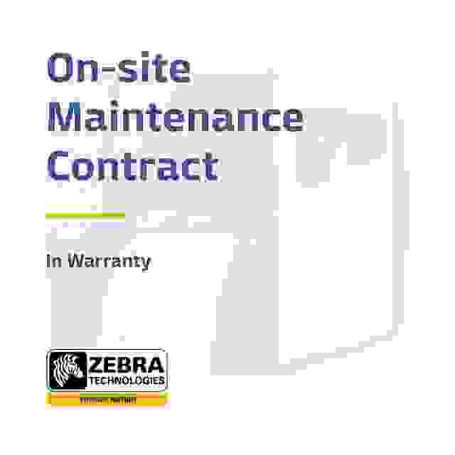 Zebra LP2844 On-site Maintenance Contract - In Warranty