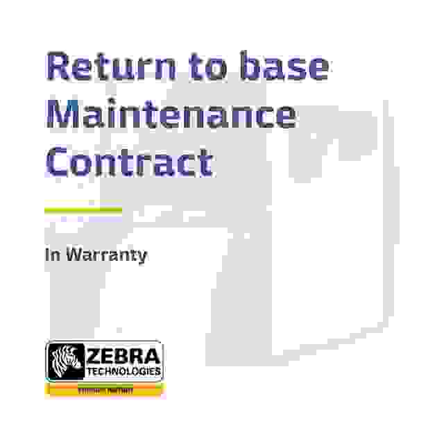 Zebra ZQ110 Return To Base Maintenance Contract - In Warranty