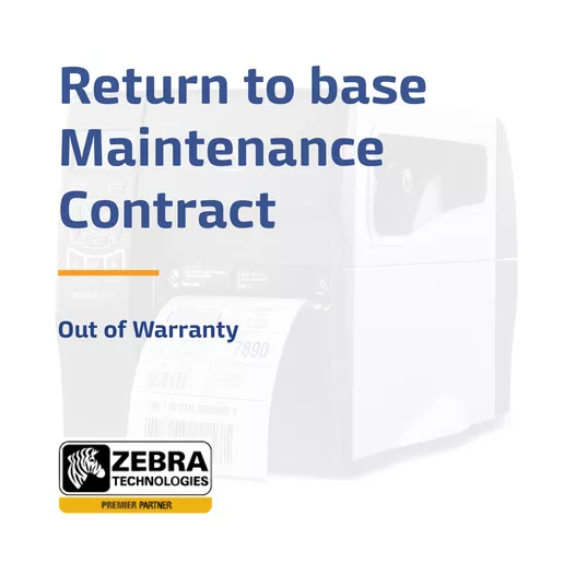 Zebra EZ320 Return To Base Maintenance Contract - Out of Warranty